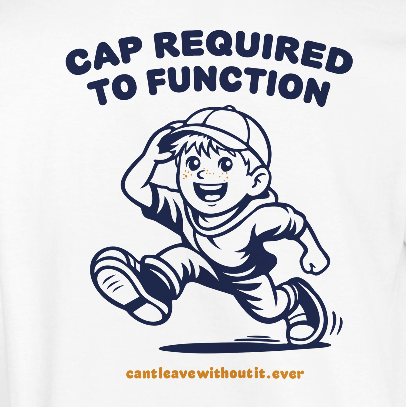 Kasketten er påkrævet